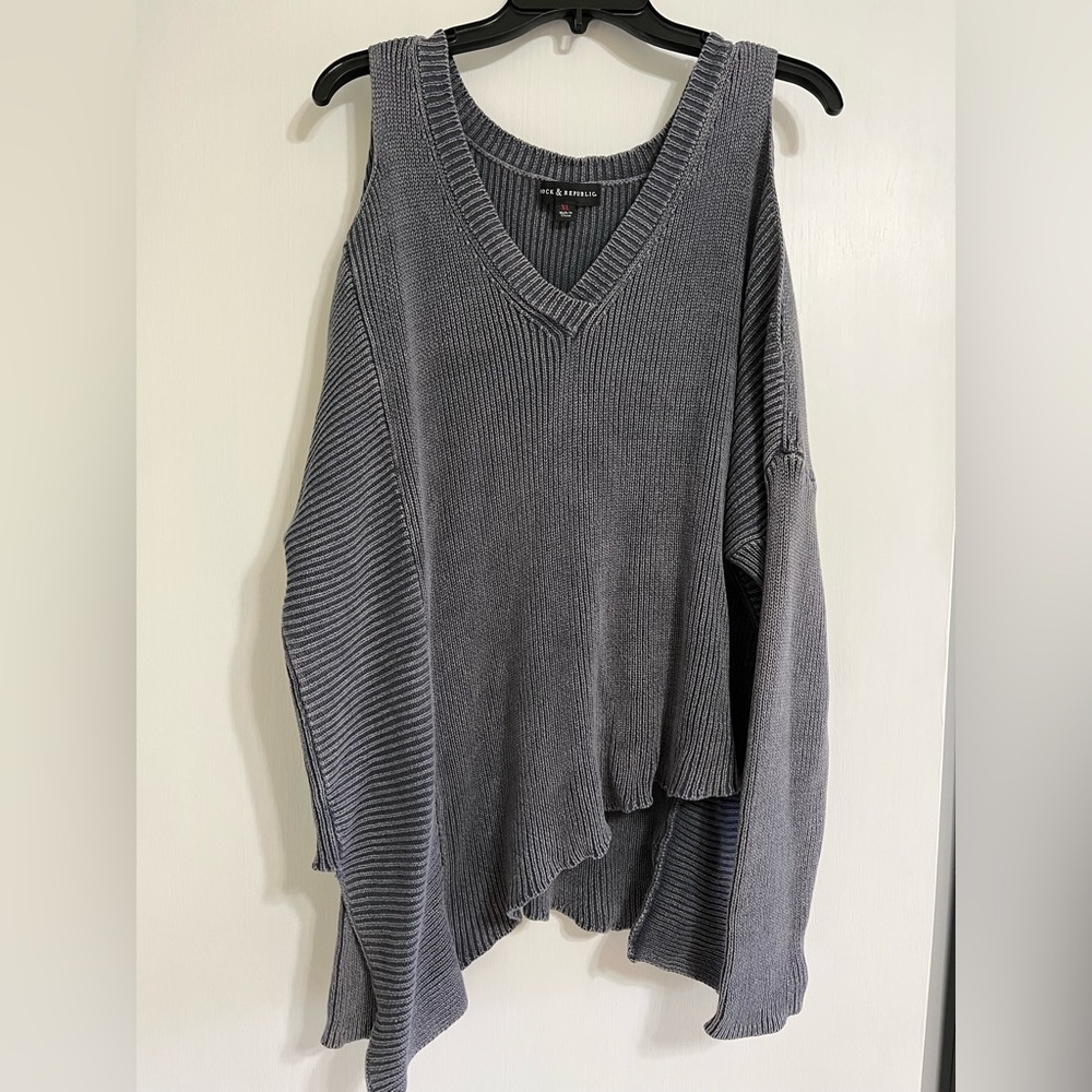 Rock & Republic Women’s Asymmetrical Sweater